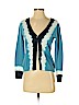 J.jill 100% Cotton Blue Cardigan Size XS (petite) - photo 1