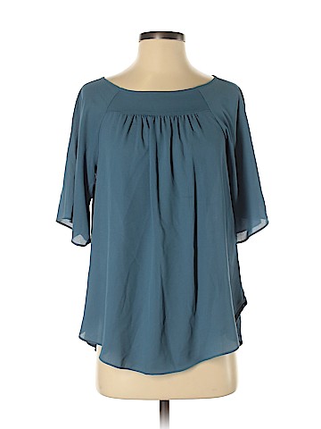 Ann Taylor LOFT Outlet Short Sleeve Blouse (view 1)