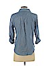 St. John's Bay 100% Cotton Blue Long Sleeve Button-Down Shirt Size S (petite) - photo 2