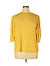 Zara Yellow 3/4 Sleeve Top Size XL - photo 1