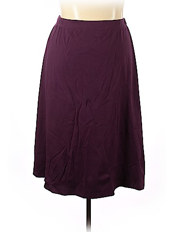 Woman Within Casual Skirt (view 1)