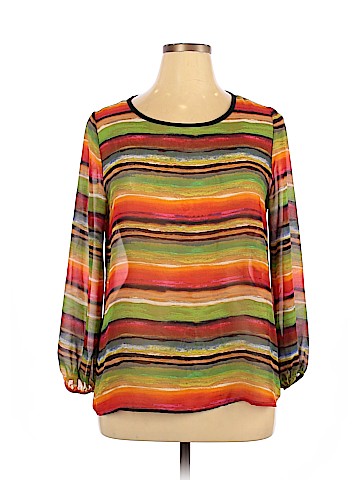 Moa U.S.A. Long Sleeve Blouse (view 1)