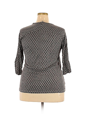 Downeast 3/4 Sleeve Top (view 2)