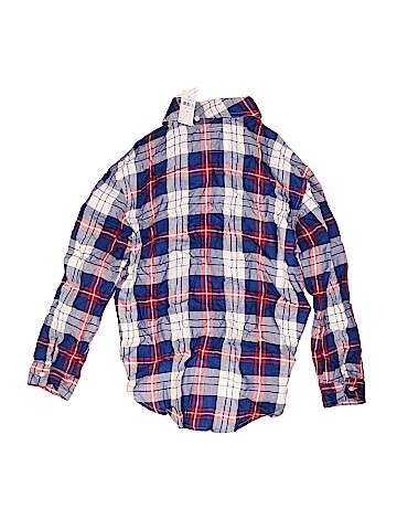 Justice Long Sleeve Button-Down Shirt (view 2)