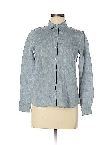Eileen Fisher Long Sleeve Button-Down Shirt (view 1)