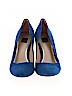 White House Black Market Blue Heels Size 7 1/2 - photo 2