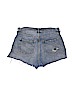 H&M 100% Cotton Blue Denim Shorts Size 12 - photo 2