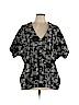 Marissa Webb Black Short Sleeve Blouse Size M - photo 1