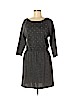 Ann Taylor LOFT Gray Casual Dress Size M - photo 1
