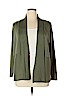 89th & Madison Green Cardigan Size 1X - photo 1