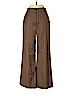 Oscar De La Renta 100% Wool Brown Wool Pants Size 2 - photo 1