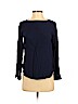 Gap 100% Rayon Blue Long Sleeve Blouse Size S (petite) - photo 1