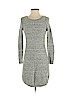 Ann Taylor LOFT Gray Casual Dress Size S (petite) - photo 1