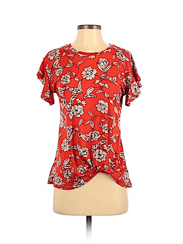 Como Blu Short Sleeve Blouse (view 1)