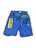 Wonder Nation 100% Polyester Print Blue Board Shorts Size 8 - photo 1