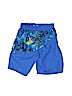 Wonder Nation 100% Polyester Print Blue Board Shorts Size 8 - photo 2