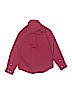 Arrow Solid Burgundy Long Sleeve Button-Down Shirt Size 8 - photo 2