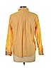 St. John's Bay 100% Cotton Yellow Long Sleeve Button-Down Shirt Size L (petite) - photo 2
