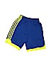 Adidas 100% Polyester Stripes Blue Athletic Shorts Size S (kids) - photo 2