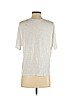 Vince. 100% Viscose White Short Sleeve Top Size S - photo 2