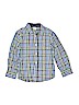 Gymboree 100% Cotton Blue Long Sleeve Button-Down Shirt Size S (kids) - photo 1
