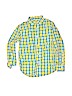 Crewcuts Outlet 100% Cotton Yellow Long Sleeve Button-Down Shirt Size 8 - photo 1