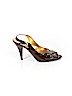BCBGirls 100% Leather Brown Heels Size 9 - photo 1