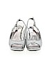 Nine West Silver Heels Size 6 - photo 2