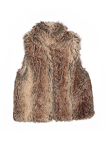 Vintage Havana Faux Fur Vest (view 1)