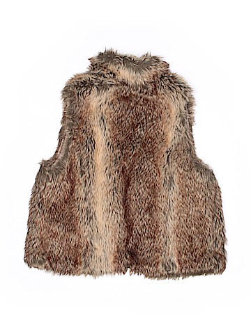Vintage Havana Faux Fur Vest (view 2)