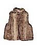 Vintage Havana Tan Faux Fur Vest Size M (youth) - photo 2