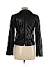 Armani Collezioni 100% Leather Black Leather Jacket Size 6 - photo 2