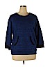 DKNY Blue Pullover Sweater Size XL - photo 1