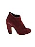 Steve Madden 100% Leather Burgundy Ankle Boots Size 5 1/2 - photo 1