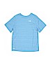 C9 By Champion 100% Polyester Solid Blue Active T-Shirt Size 8 - 10 - photo 1