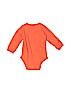 L.L.Bean 100% Cotton Orange Long Sleeve Onesie Size 12-18 mo - photo 2