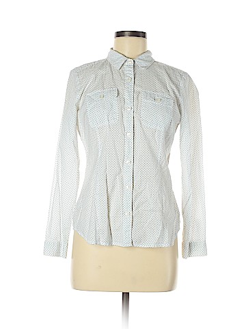 Ann Taylor LOFT Long Sleeve Button-Down Shirt (view 1)
