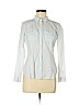 Ann Taylor LOFT 100% Cotton White Long Sleeve Button-Down Shirt Size M (petite) - photo 1