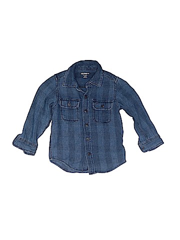 Baby Gap Long Sleeve Button-Down Shirt (view 1)