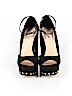 Shoedazzle Black Heels Size 6 1/2 - photo 2