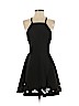 Elizabeth and James 100% Polyester Black Casual Dress Size 4 - photo 1