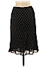 Lily 100% Polyester Black Casual Skirt Size M (petite) - photo 2