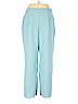 R&M Richards 100% Polyester Blue Casual Pants Size 14 (petite) - photo 1