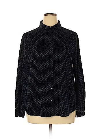Ann Taylor LOFT Long Sleeve Button-Down Shirt (view 1)