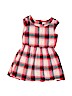 Gap Kids 100% Cotton Checkered-gingham Red Dress Size 6 - 7 - photo 1