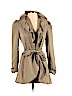 Idra 100% Polyester Tan Trenchcoat Size 2 - photo 1