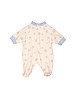 Gerber 100% Organic Cotton Ivory Long Sleeve Onesie Size Preemie - photo 1