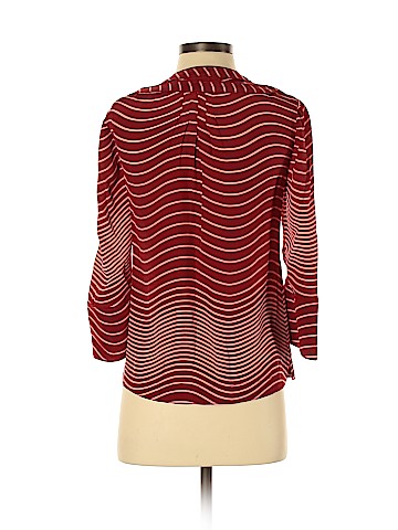 Tory Burch 3/4 Sleeve Silk Top (view 2)