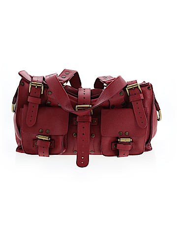 Mulberry Leather Shoulder Bag (view 1)