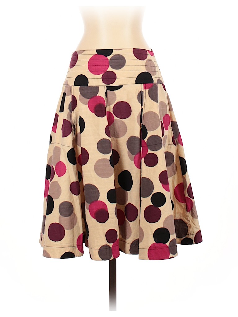 Effie's Heart 100% Cotton Yellow Casual Skirt Size S - photo 1